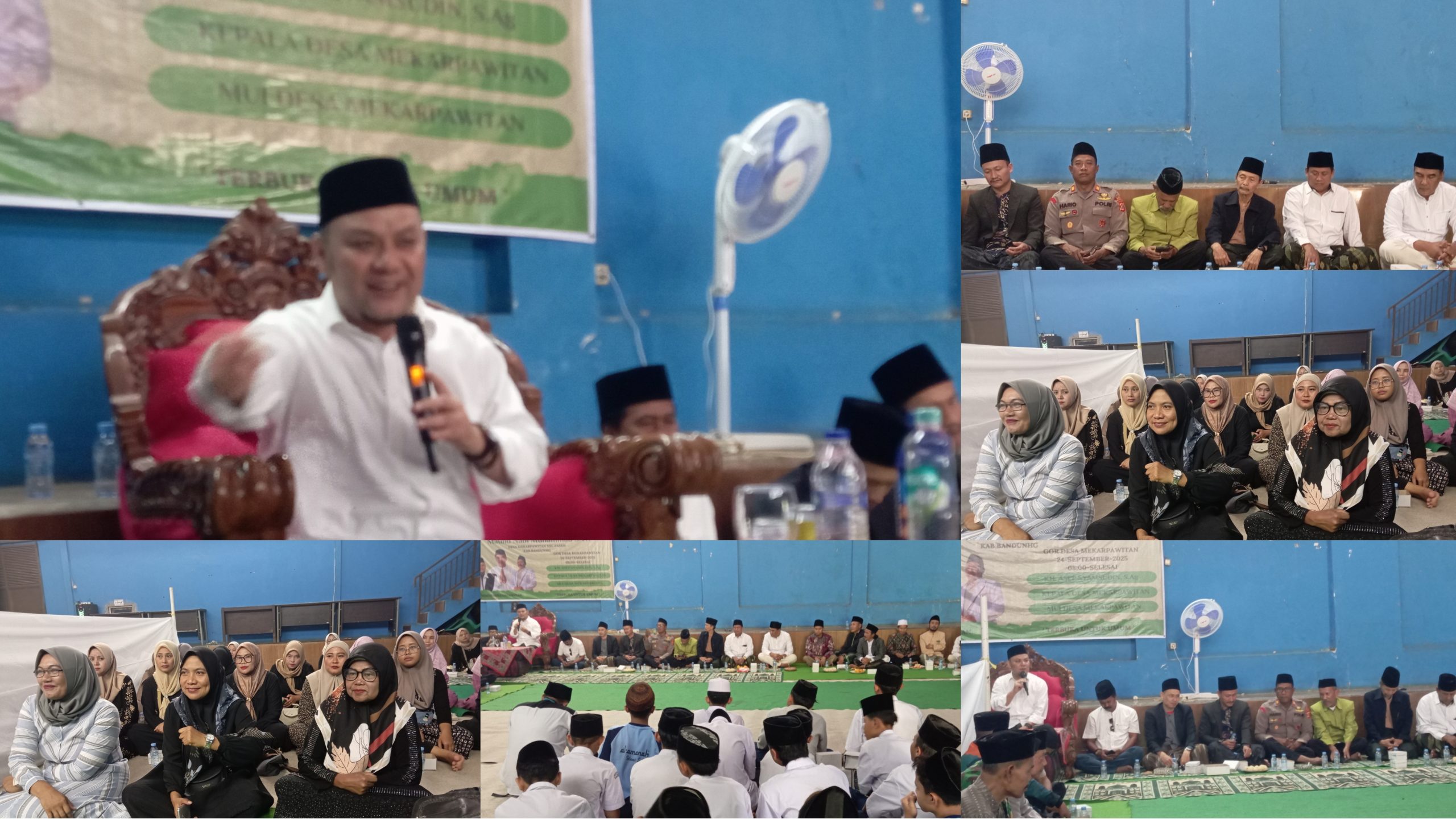 Peringatan Maulid di Desa Mekarpawitan, Kepala Desa Tonton: Momentum Pererat Persaudaraan