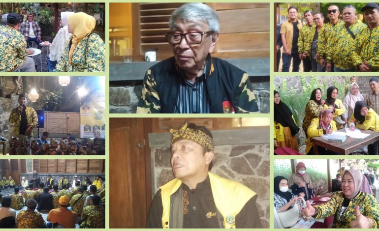 Rayakan HUT ke-61, Golkar Kabupaten Bandung Gelar Wayang Bobodoran dan Pengobatan Gratis