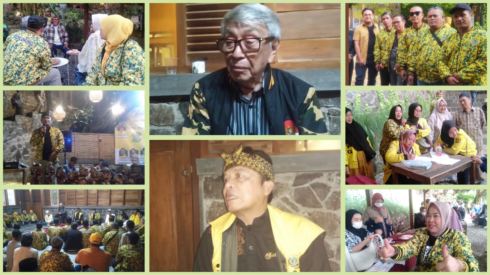 Rayakan HUT ke-61, Golkar Kabupaten Bandung Gelar Wayang Bobodoran dan Pengobatan Gratis