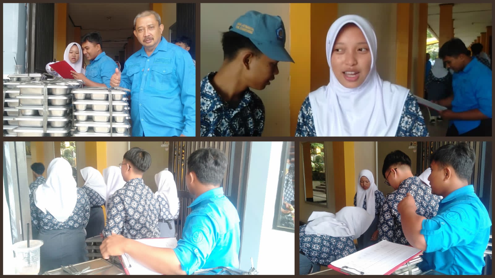 Siswa Siswi SMAN Jatinangor Rista Kelas 11-7 Apresiasi Program Makan Bergizi Gratis (MBG)