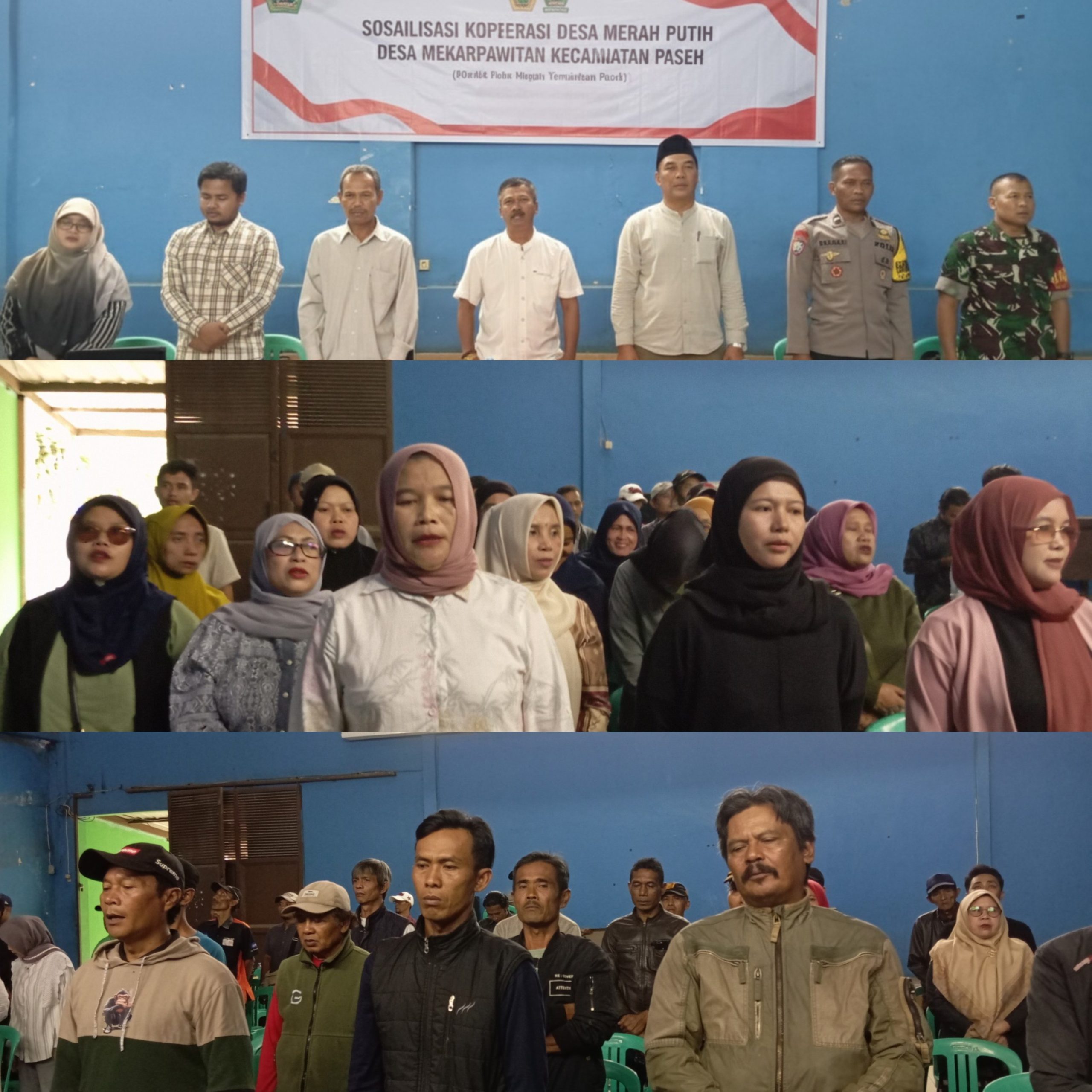 Desa Mekarpawitan laksanakan Sosialisasi Pembentukan Koperasi Merah Putih: Dorong Kemandirian dan Pertumbuhan Ekonomi Warga