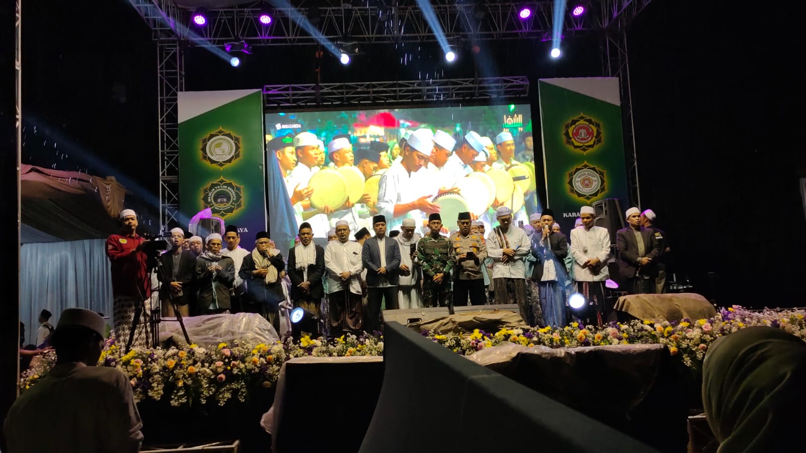 Majalaya Cinta Sholawat Semarak di Alun-Alun, Forkopimcam hingga Tokoh Masyarakat Hadir