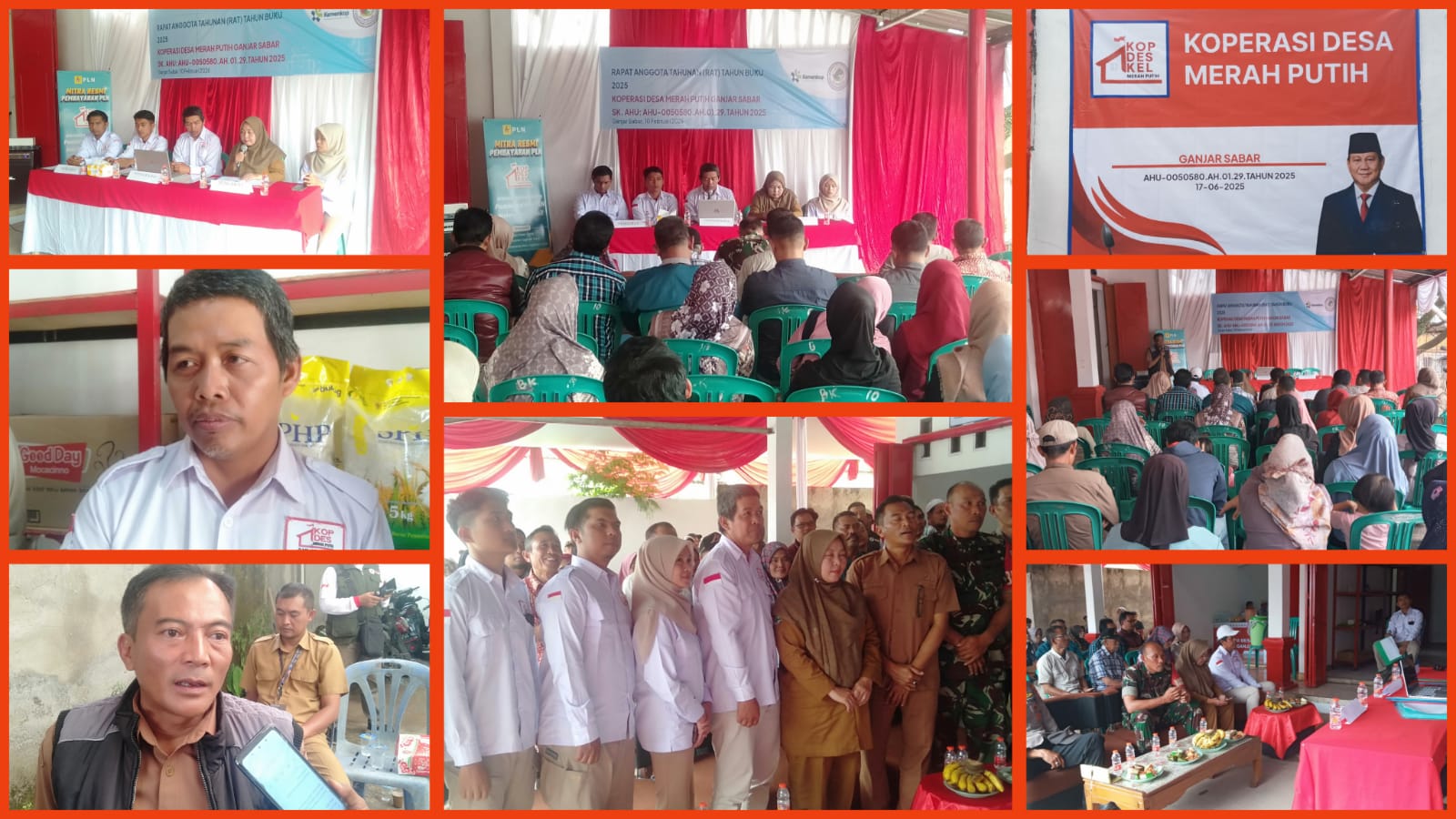 Koperasi Desa Merah Putih Ganjar Sabar Gelar Rapat Anggota Tahunan (RAT) Tahun Buku 2025
