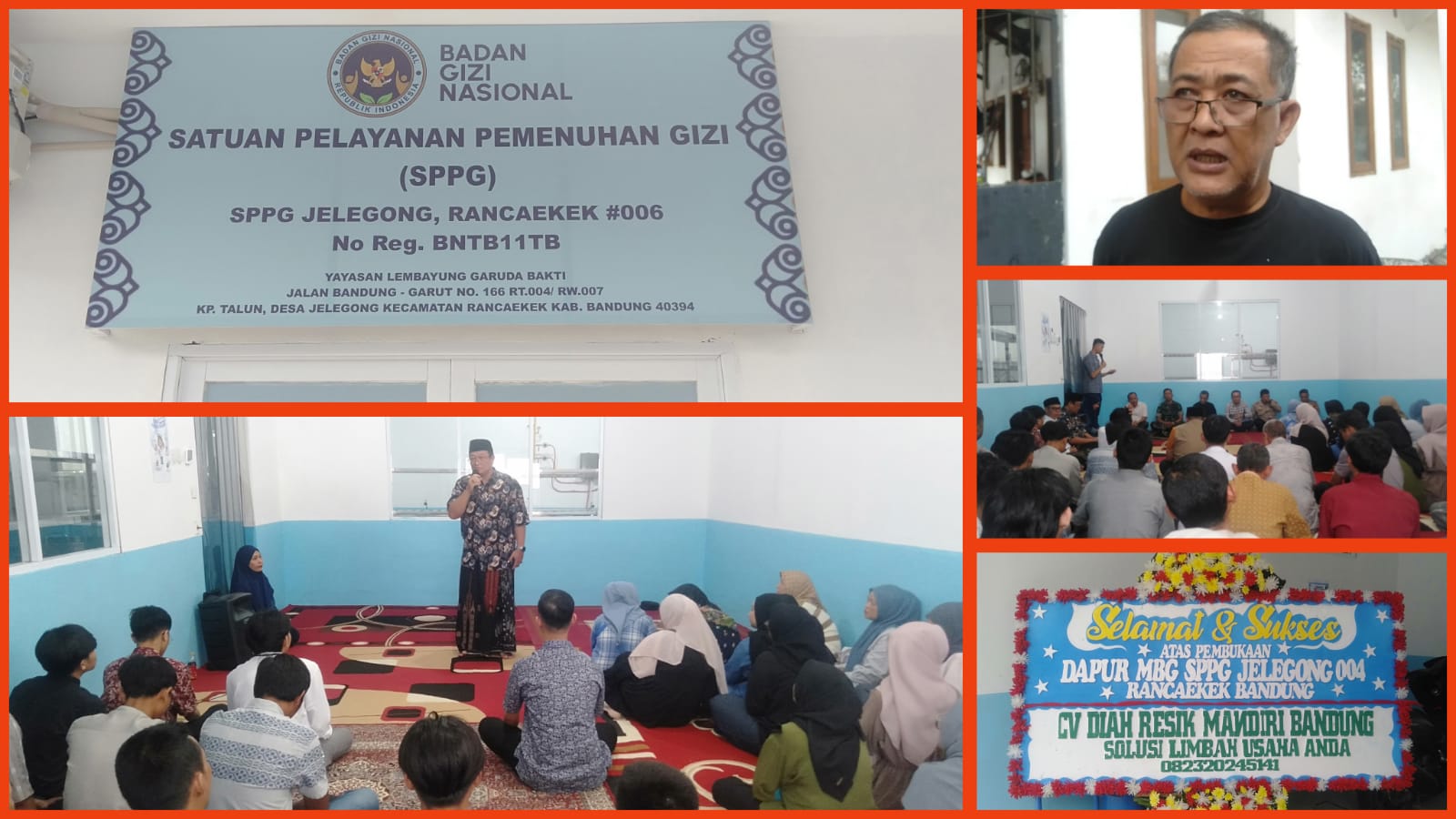 Tingkatkan Gizi & Ekonomi, Dapur SPPG Jelegong Rancaekek Resmi Diluncurkan, Target Kurangi Stunting