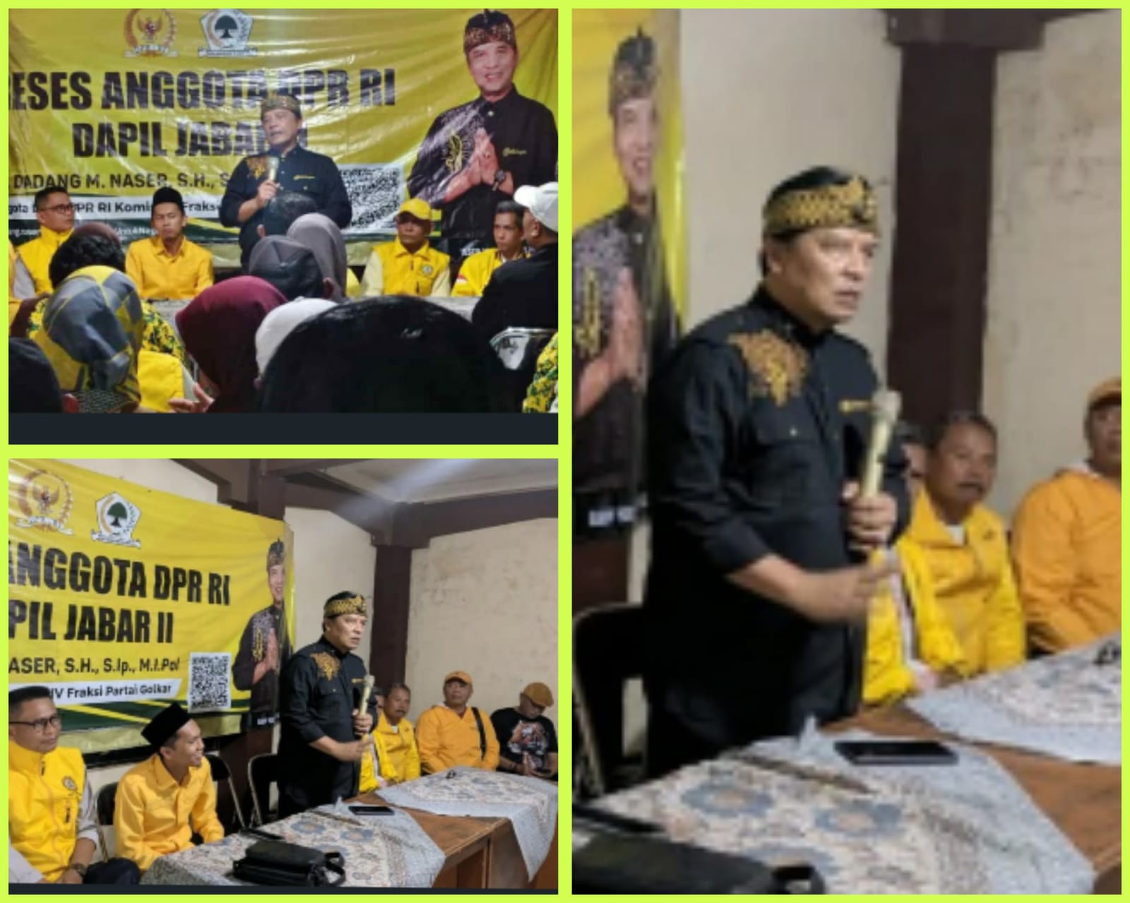 Reses DPR RI Dadang M. Nasser di Desa Kiangroke: Sampaikan 10 Capaian, Serap Keluhan Masyarakat