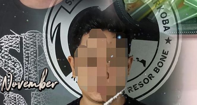 Sikat Jaringan Narkoba, Polres Bone Amankan Residivis
