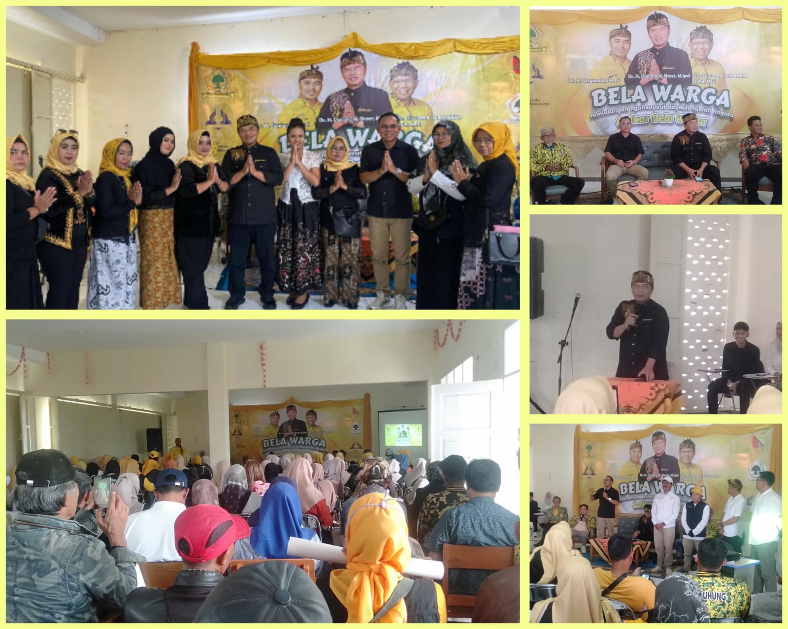 Golkar Bela Warga” – Reses Jejaring Aspirasi dan Peningkatan Kesejahteraan