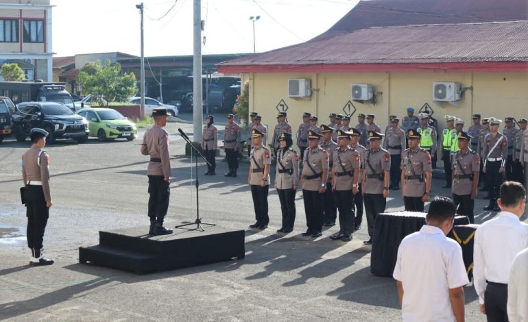 Gerbong Mutasi Polres Bone Kembali Bergulir, Sejumlah perwira Berganti