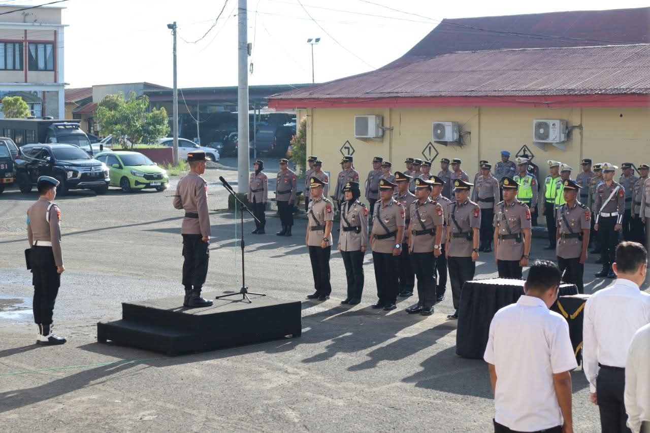 Gerbong Mutasi Polres Bone Kembali Bergulir, Sejumlah perwira Berganti